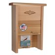 Woodlink 16 in. H X 12 in. W X 4.25 in. L Cedar Bat House Cheap