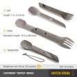 UCO Switch Camping Flatware 7 in. L 1 pk Fashion