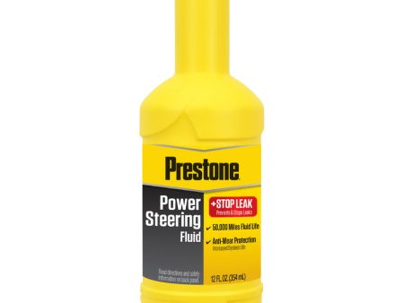 Prestone Power Steering Fluid Stop Leak 12 oz Online now