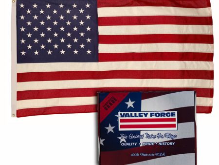 Valley Forge American Flag 48 in. H X 72 in. W Online