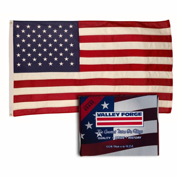 Valley Forge American Flag 48 in. H X 72 in. W Online