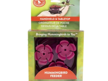 Perky-Pet Hummingbird 2 oz Plastic Handheld Bird Feeder 3 ports For Sale