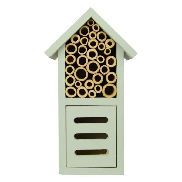 Nature s Way Better Gardens 9 in. H X 3.5 in. W X 5 in. L Wood Insect House Online now