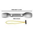 UCO Silver Spork 7 in. L 1 pk Online