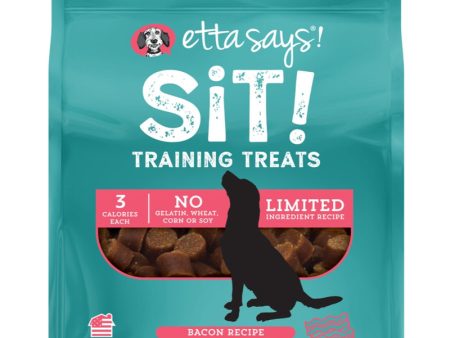 Etta Says! Sit! Bacon Grain Free Training Treats For Dogs 6 oz For Discount