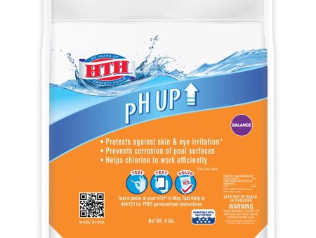 HTH Pool Care Granule pH Plus 4 lb Hot on Sale