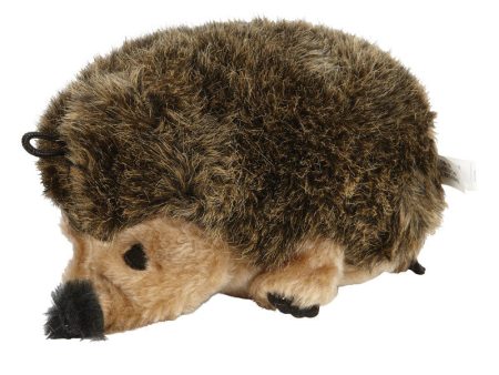 Zoobilee Brown Plush Hedgehog Dog Toy Large 1 pk For Sale