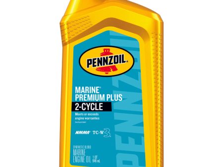 Pennzoil Marine TC-W3 2-Cycle Synthetic Blend Engine Oil 1 qt 1 pk For Discount