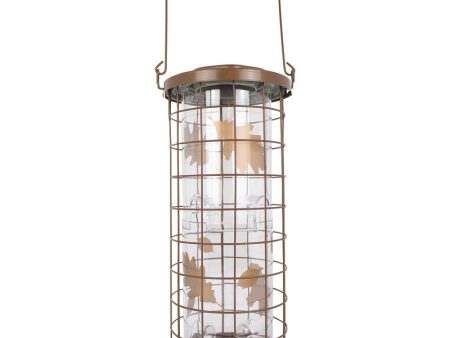 Perky-Pet Squirrel Stumper Wild Bird 3 lb Metal Plastic Bird Feeder 8 ports Hot on Sale