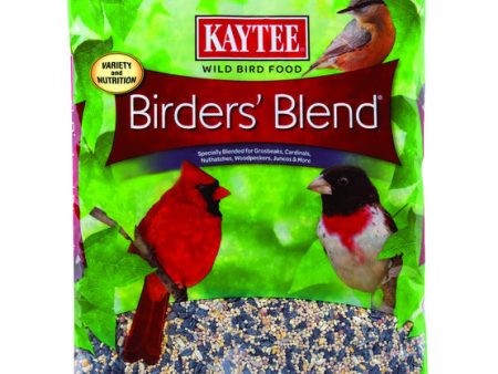 Kaytee Birders Blend Songbird Black Oil Sunflower Seed Wild Bird Food 8 lb Supply