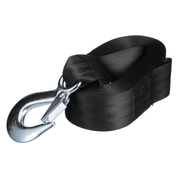 Seachoice 2 in. W X 20 ft. L Black Winch Strap 1320 lb 1 pk Online now