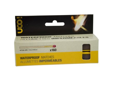 UCO Waterproof Matches 2.125 in. L 160 pk Online Sale