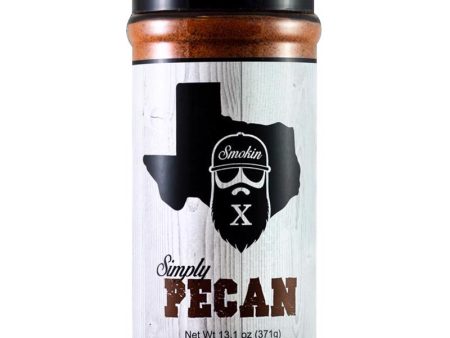 Smokin X Simply Pecan BBQ Rub 13.1 oz For Sale