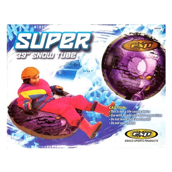 Emsco ESP Super Inflatable Polyethylene Snow Tube 39 in. Fashion