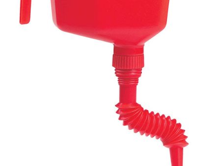 FloTool Red Plastic 32 oz Funnel Hot on Sale