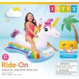 Intex Multicolored Vinyl Inflatable Unicorn Ride-on Pool Float Discount