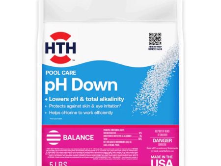 HTH Pool Care Granule pH Minus 5 lb Cheap