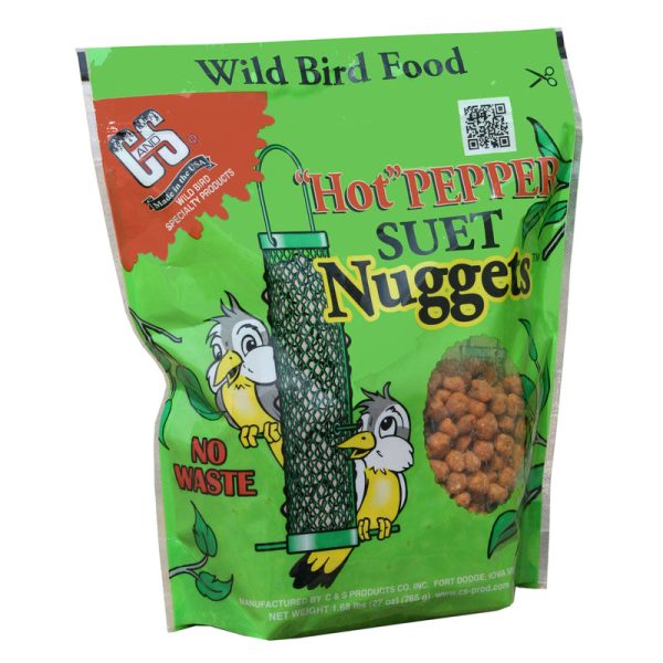 C&S Assorted Species Beef Suet Hot Pepper Suet 27 oz Online Hot Sale