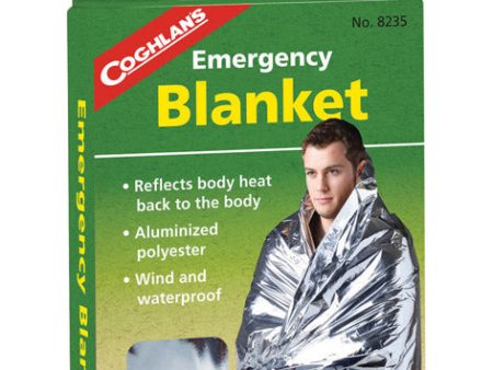 Coghlan s Silver Survival Blanket 6.000 in. H X 52-1 2 in. W X 82-1 2 in. L 1 pk Fashion