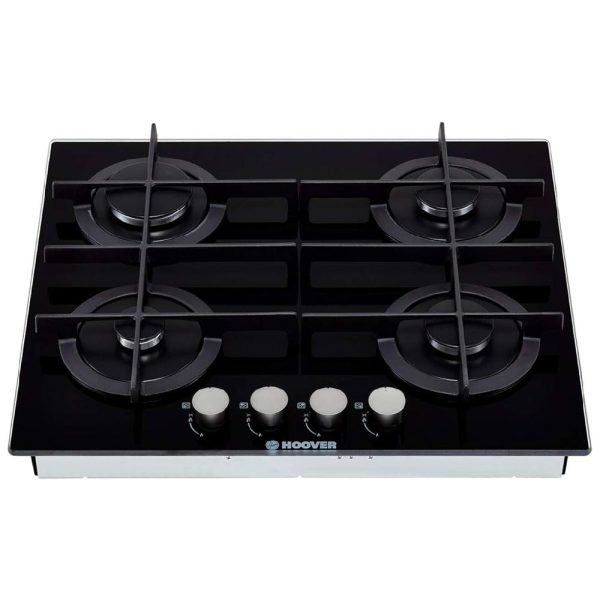 Hoover, HGV64SMTCGB EGY, Built-In Hob, 60 x 60, 4 Gas Burners, Black. on Sale