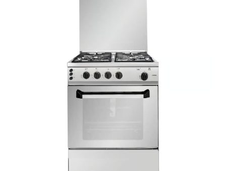 Fresh, Master, Gas Cooker, 4 Burners, 60 CM, Silver - 17281 Sale