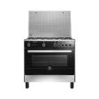 La Germania, 9M10GRB1X4AWW, Cooker, 90 CM, 5 Burners, Stainless x Black. Sale