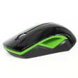 2B, MO33N, Mouse, Wireless, 2.4G, Green x Black. Hot on Sale