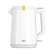 Beko, WKM 4215 W, Kettle, 1.7 Liters, 2200 Watt, White. For Cheap