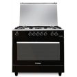 Fresh, 500017303, Cooker, 5 Burners, 90 CM, Black. Sale