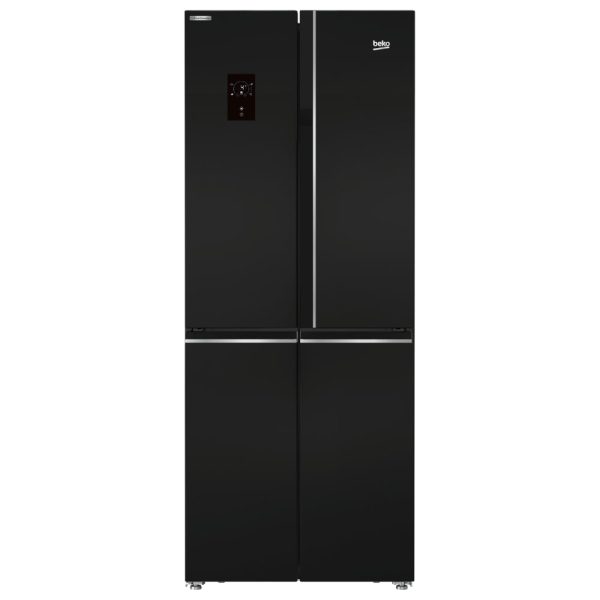 Beko, GNE480E20ZBH, Refrigerator, 450 Liters, Black. Supply