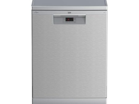 Beko, BDFN15420S, Dishwasher, 60 Cm, 5 Programs, 14 Persons, Silver. Online Hot Sale