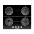 Hoover, HGV64SMTCGB EGY, Built-In Hob, 60 x 60, 4 Gas Burners, Black. on Sale