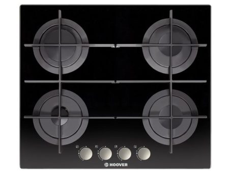 Hoover, HGV64SMTCGB EGY, Built-In Hob, 60 x 60, 4 Gas Burners, Black. on Sale