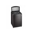 LG, T1466NEHG2, Washing Machine, Topload, 14 KG, Black Steel. Online Hot Sale