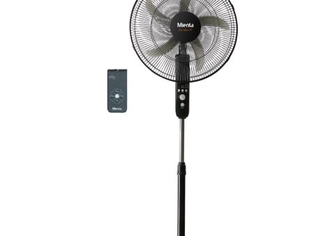 Mienta, SF35730A, Stand Fan, 18 Inches, Black. on Sale