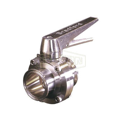 Dixon® B5101E300CC-C Butterfly Valve, 3 in Nominal, Clamp End End Style, 316L Stainless Steel Body (CR00882-WTA30) For Sale