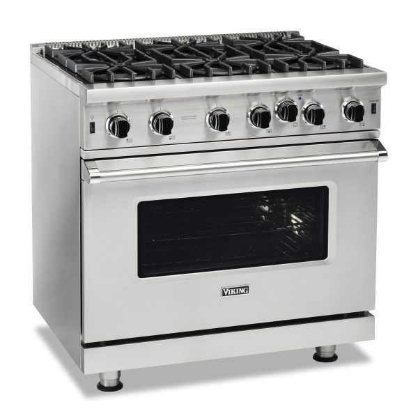 36  Open Burner Gas Range - VGIC5362 Viking 5 Series For Discount