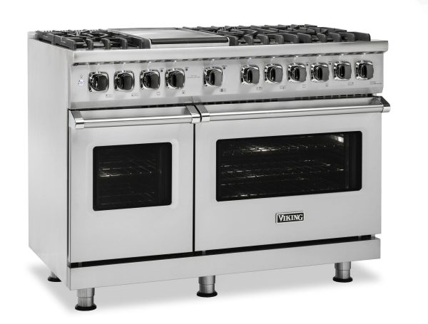 48  Dual Fuel Range - VDR548 Viking 5 Series Fashion