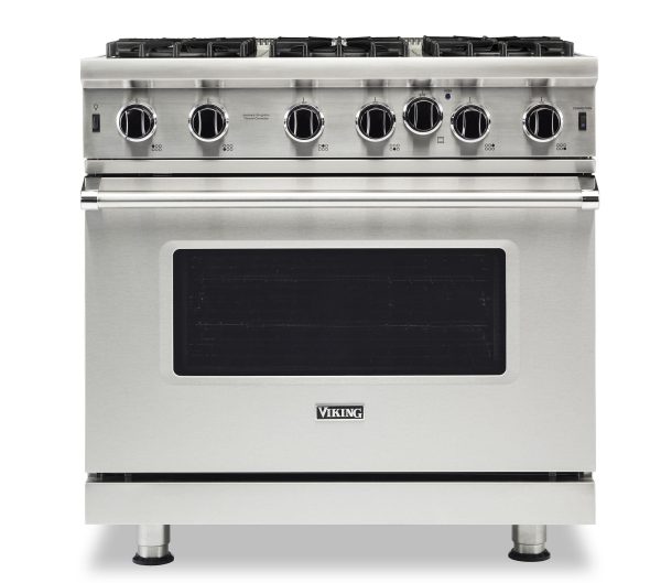 36  Open Burner Gas Range - VGIC5362 Viking 5 Series For Discount